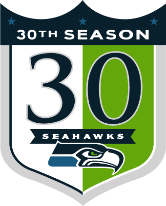 Seattle Seahawks 2005 Anniversary Logo DIY iron on transfer (heat transfer)